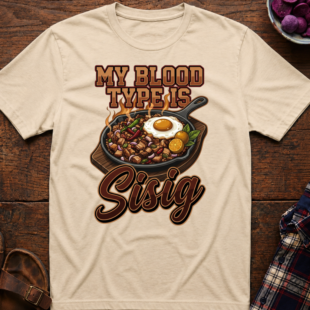 Sisig Blood Type T-Shirt