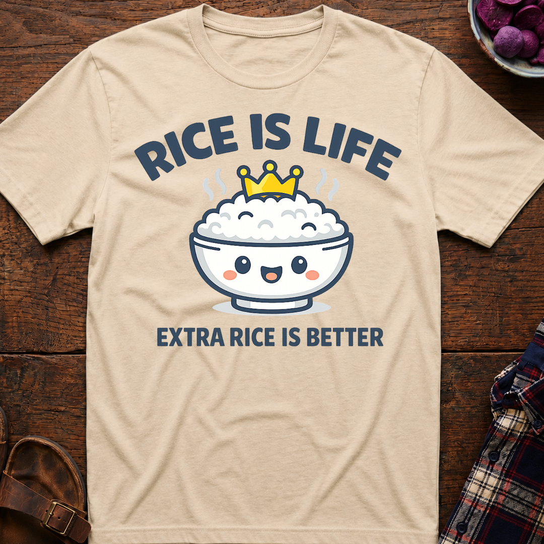 Rice Is Life T-Shirt