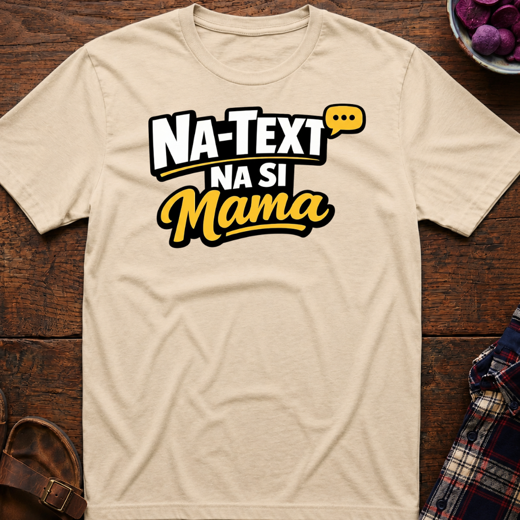 Text Si Mama T-Shirt