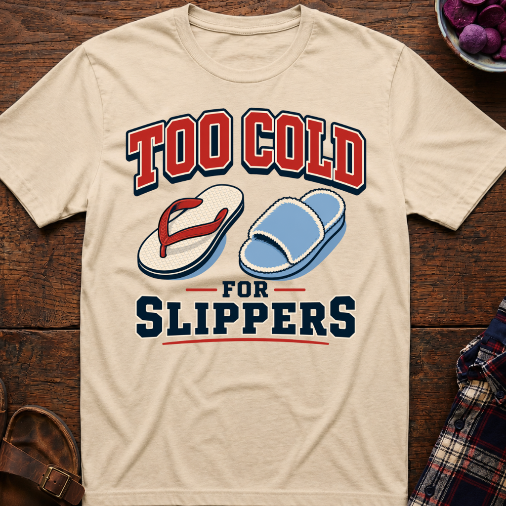 Too Cold For Slippers T-Shirt