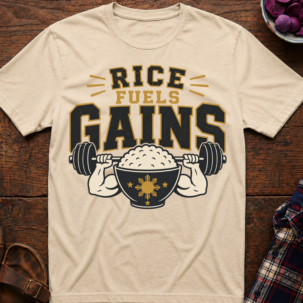 Rice Fuels Gains T-Shirt