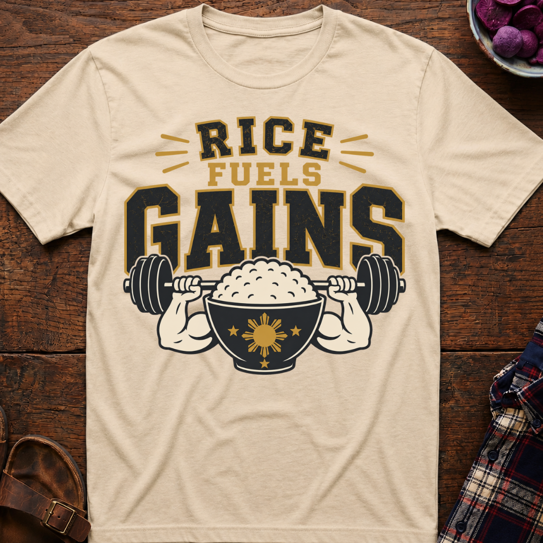 Rice Fuels Gains T-Shirt