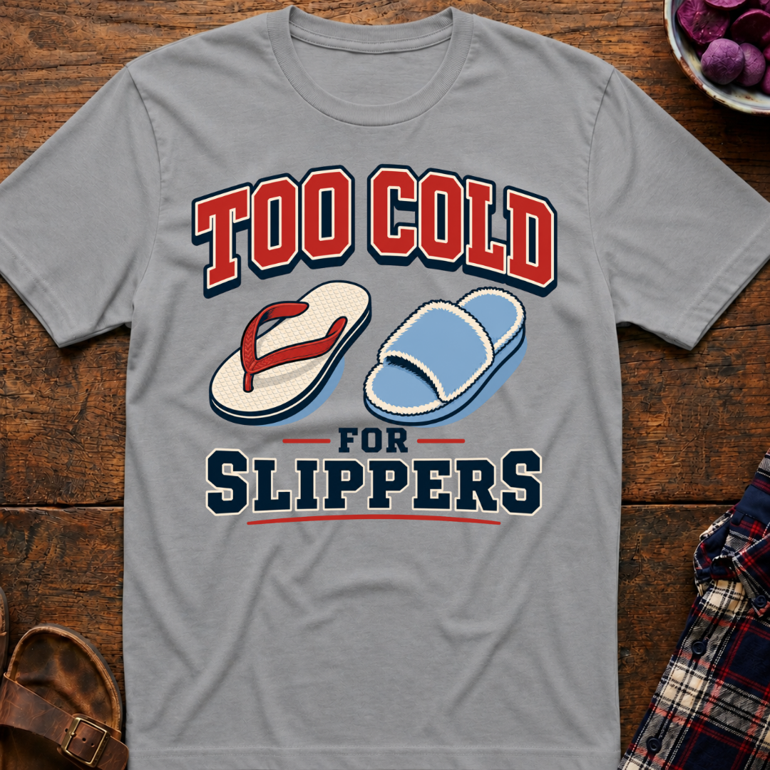 Too Cold For Slippers T-Shirt