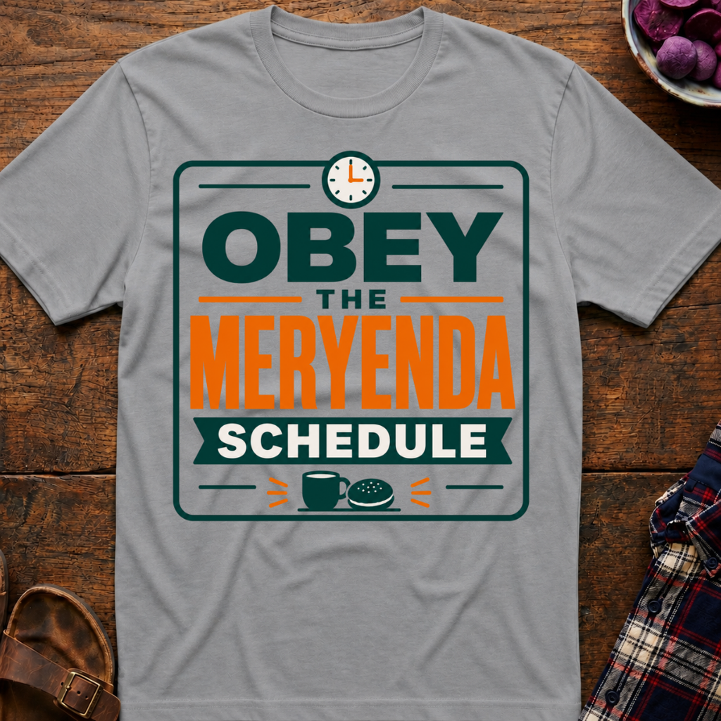 Meryenda Schedule T-Shirt