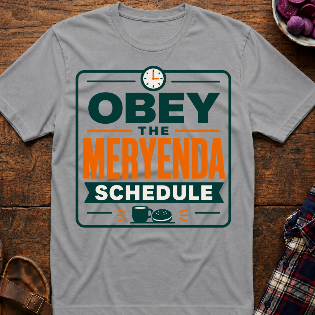 Meryenda Schedule T-Shirt
