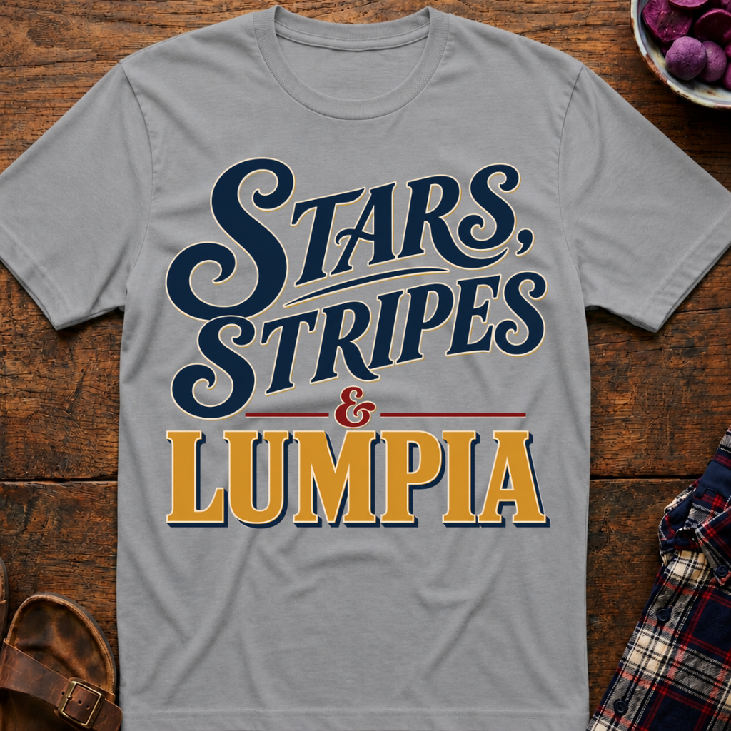 Stripes & Lumpia T-Shirt