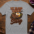 Sisig Blood Type T-Shirt
