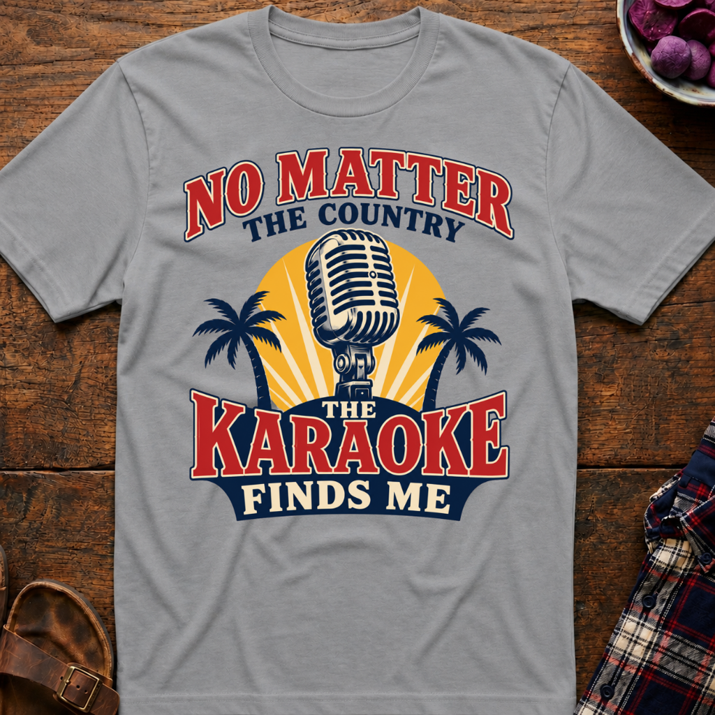 Karaoke Finds Me T-Shirt