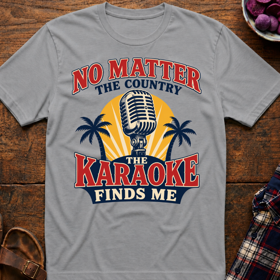 Karaoke Finds Me T-Shirt