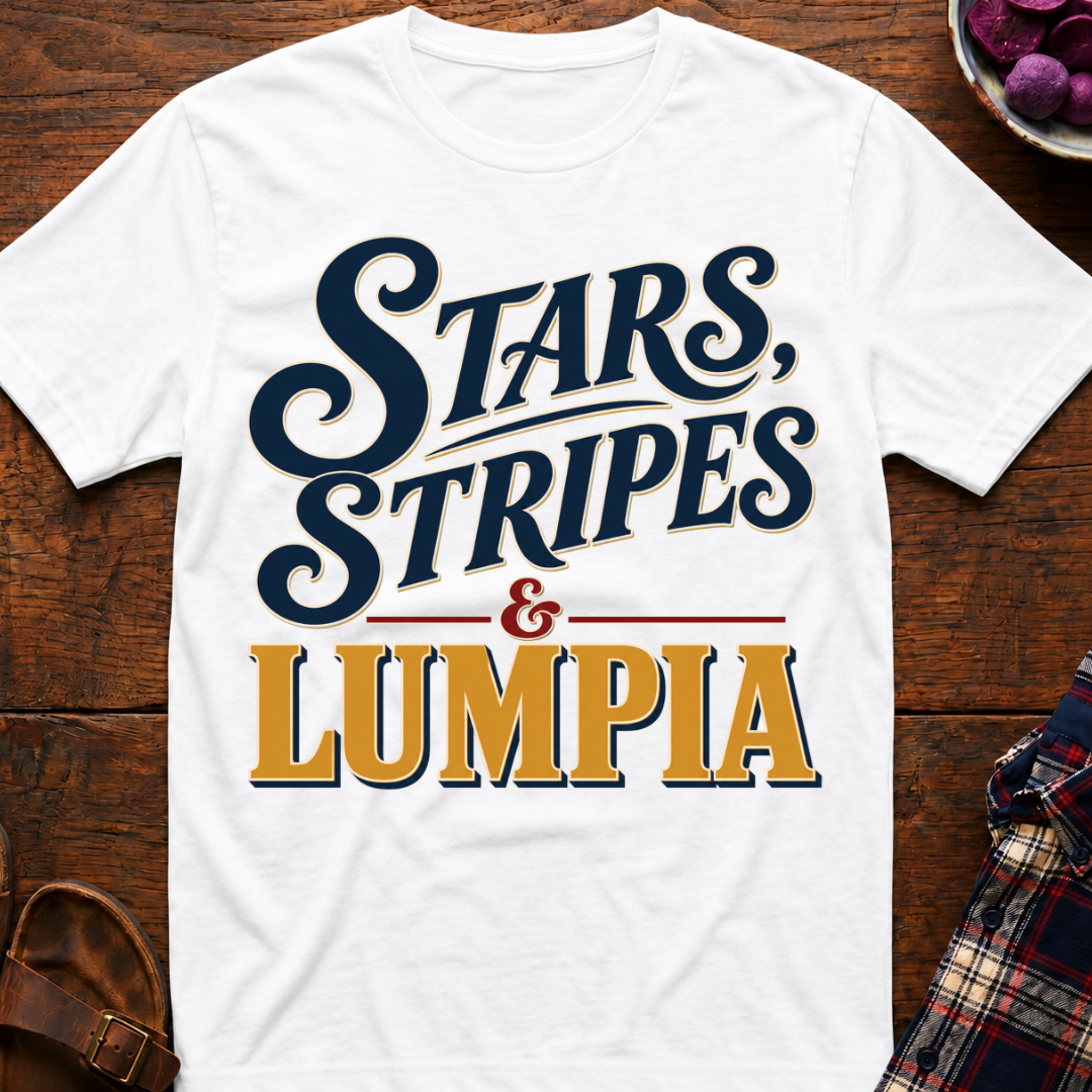 Stripes & Lumpia T-Shirt
