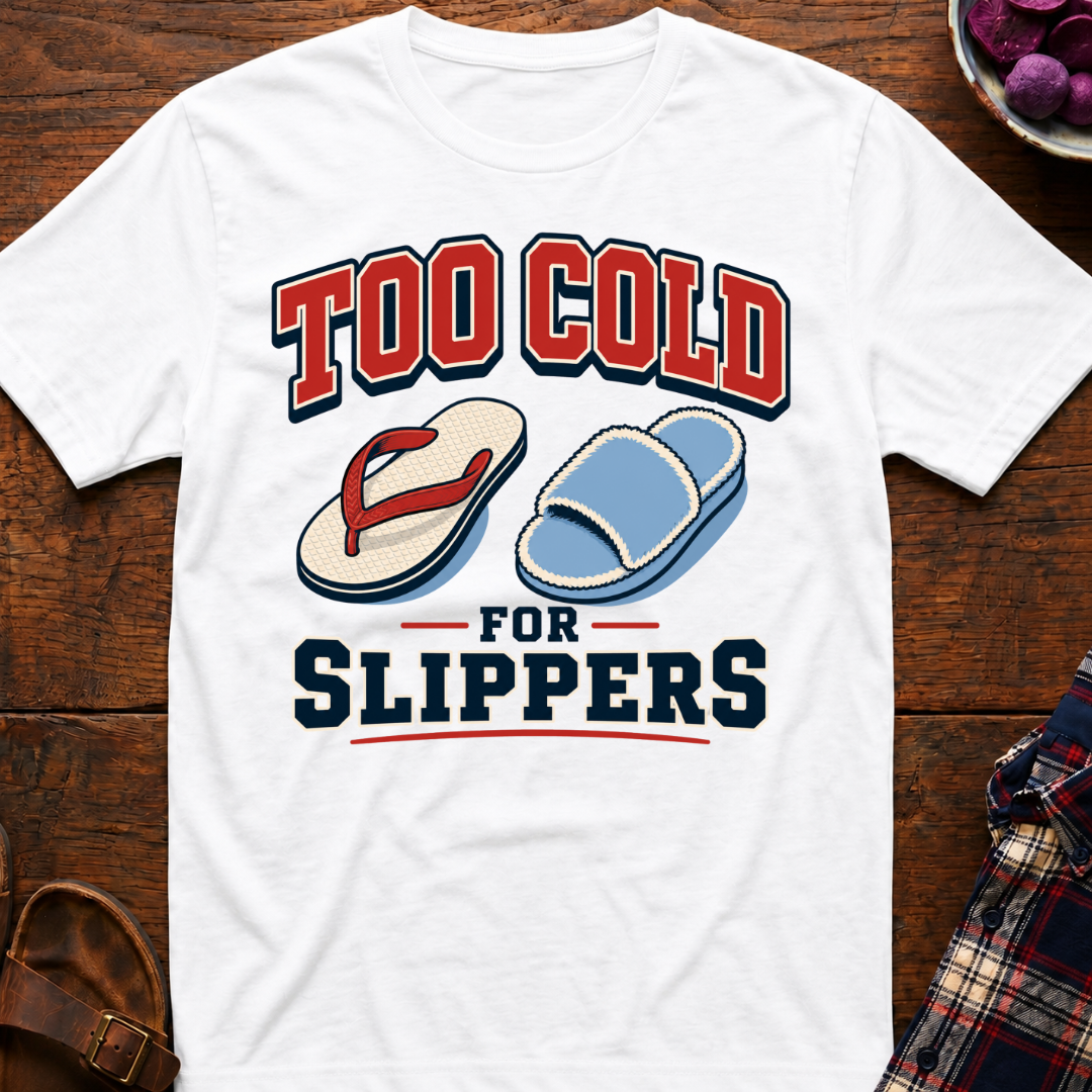 Too Cold For Slippers T-Shirt
