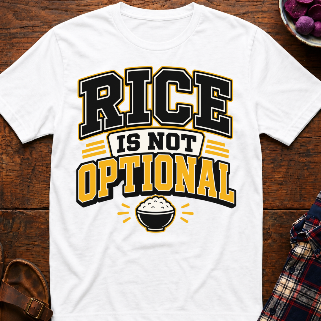 Rice Is Not Optional T-Shirt