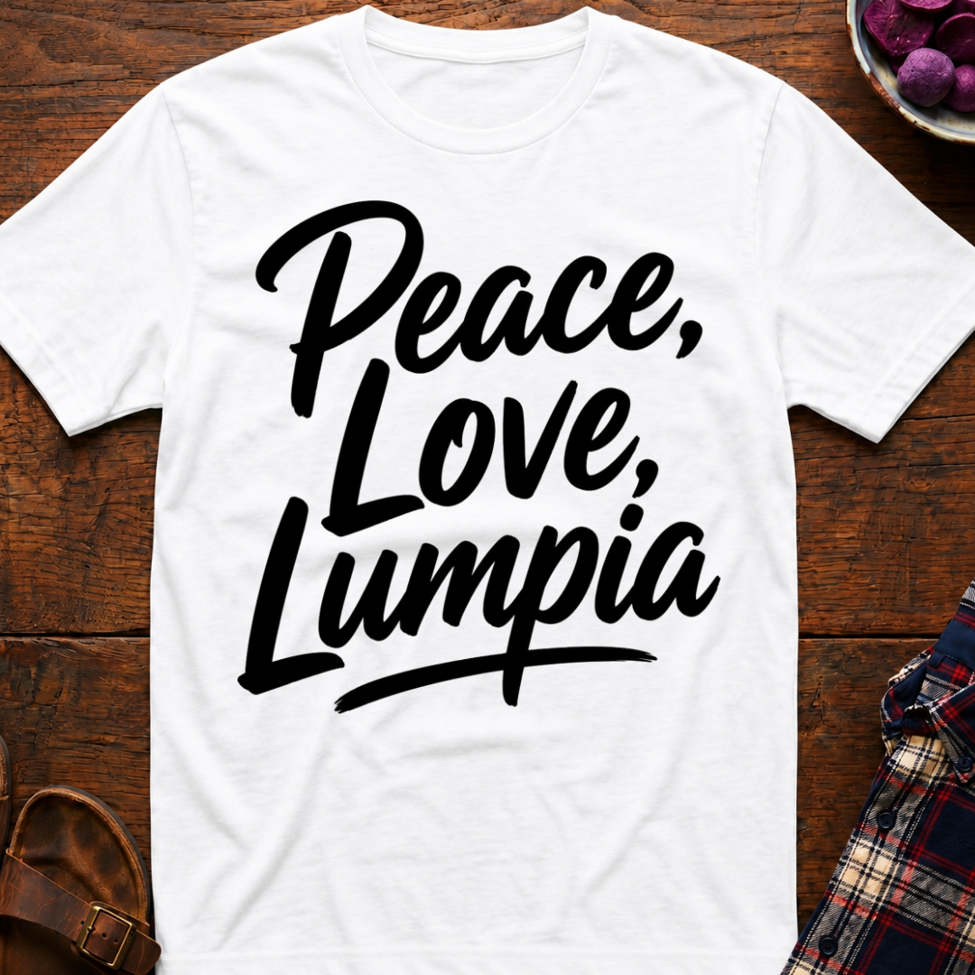 Peace Love Lumpia T-Shirt