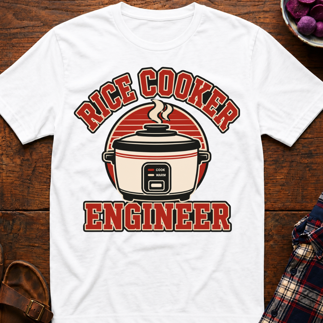 Rice Cooker Engineer T-Shirt