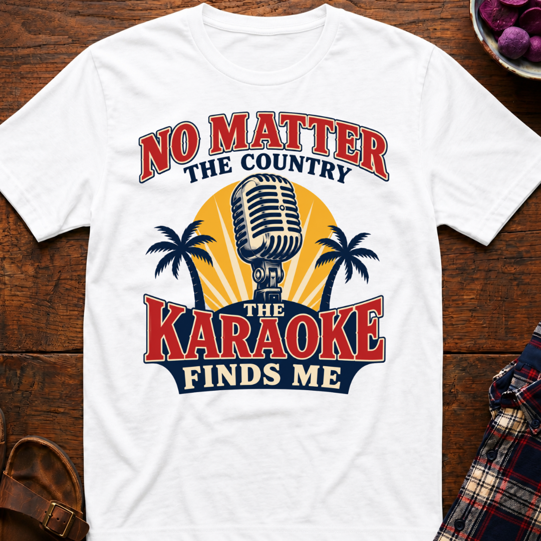Karaoke Finds Me T-Shirt
