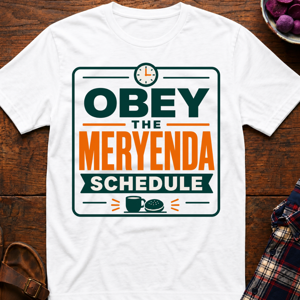 Meryenda Schedule T-Shirt