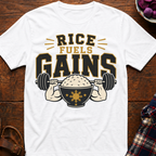 Rice Fuels Gains T-Shirt